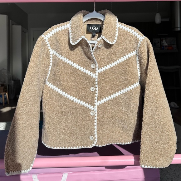 Ellison UGG fluff Shell Jacket - Picture 2 of 8